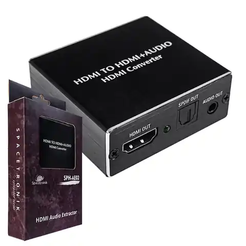 ⁨Extractor HDMI-HDMI + Audio SPDIF/Jack3,5 SPH-AE02⁩ at Wasserman.eu