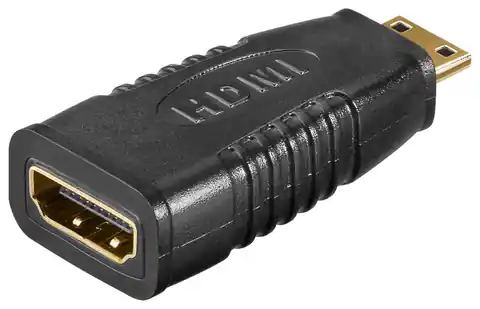 ⁨Adapter HDMI Buchse - Ministecker HDMI 1.4 Goobay⁩ im Wasserman.eu