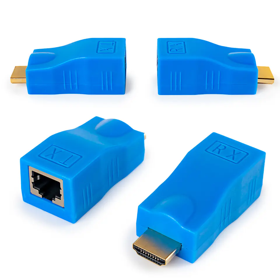 ⁨Konwerter HDMI na LAN Spacetronik SPH-HLC6 Eco⁩ w sklepie Wasserman.eu