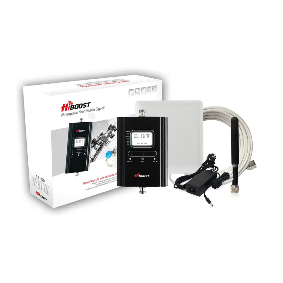 Zestaw Repeater 4G/LTE HiBoost Hi13-LTE800 800MHz w sklepie Wasserman.eu