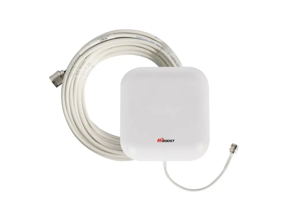 ⁨HiBoost Wall Kit Panel Antenna + 15m Cable⁩ at Wasserman.eu