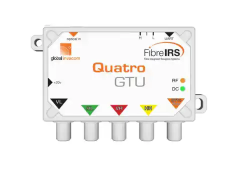 ⁨GI-FibreIRS odbiornik optyczny Quatro GTU Mark III⁩ w sklepie Wasserman.eu