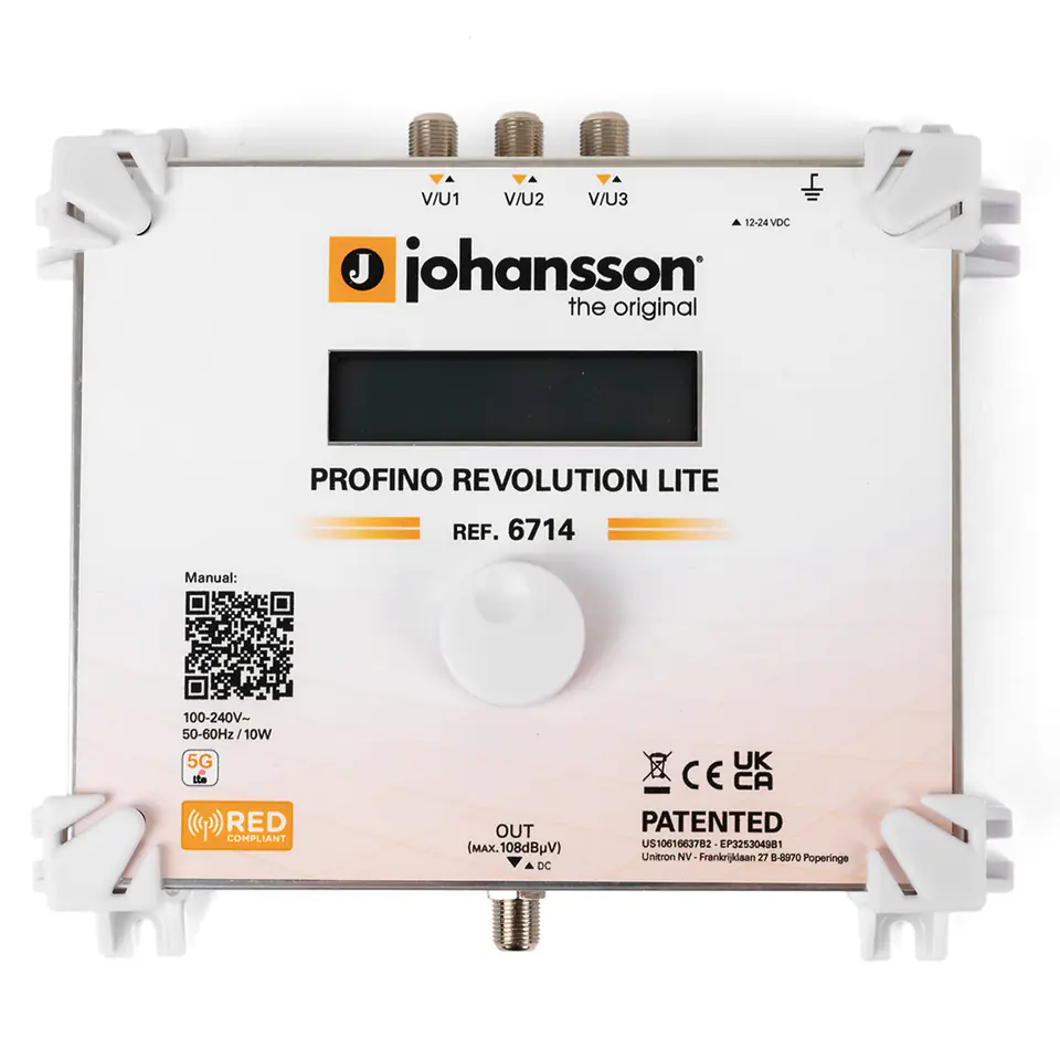 ⁨Amplifier Johansson PROFINO Revolution 6714 LITE⁩ at Wasserman.eu