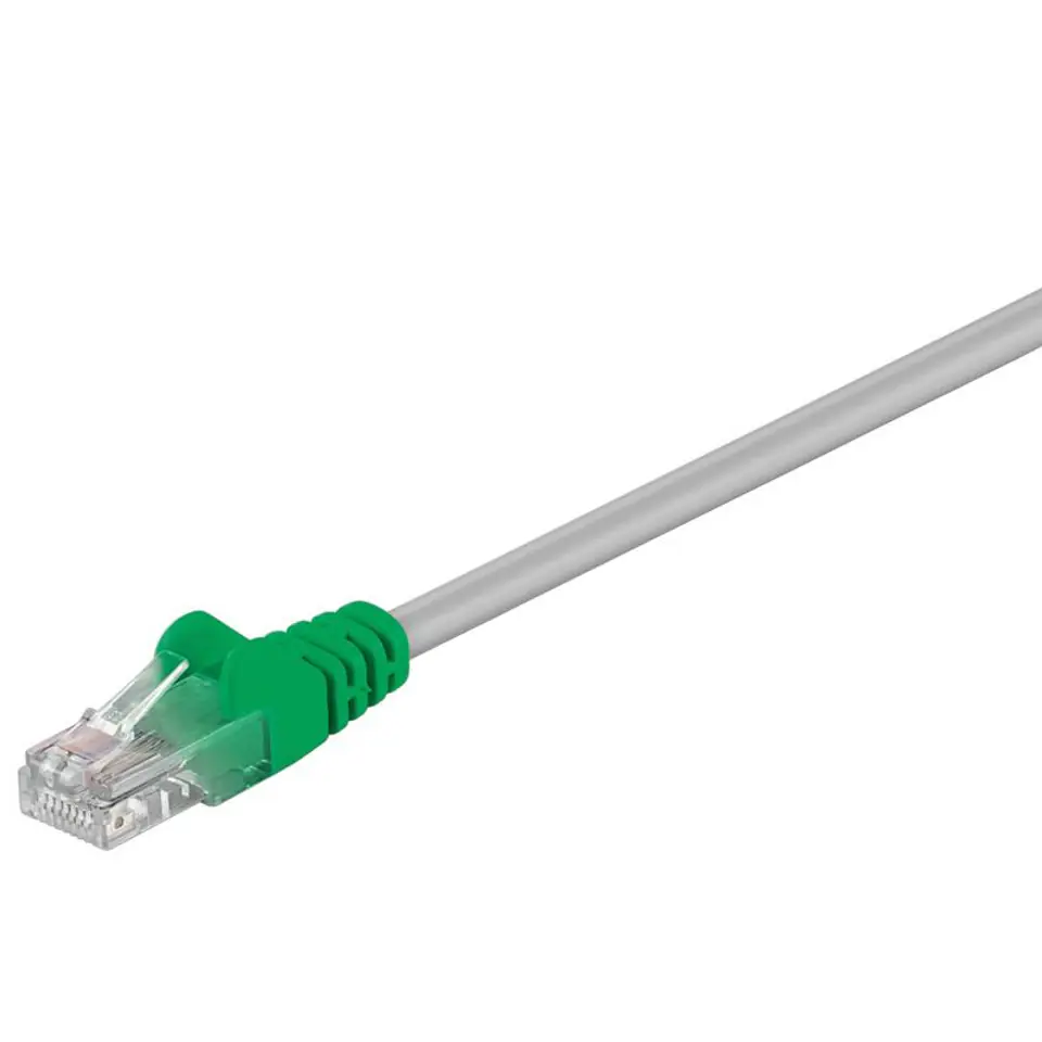 ⁨Kabel LAN Patchcord CAT 5E U/UTP Crossover 0.25m⁩ w sklepie Wasserman.eu