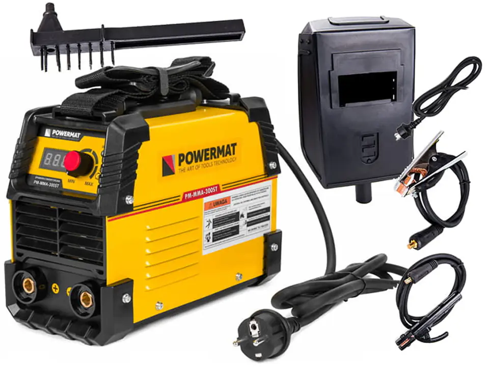 300A IGBT PM-MMA-300ST inverter welding machine + mask at Wasserman.eu
