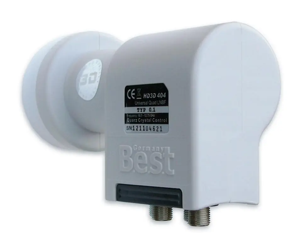 ⁨LNB Quad BEST HD3D 404 0.1dB⁩ at Wasserman.eu