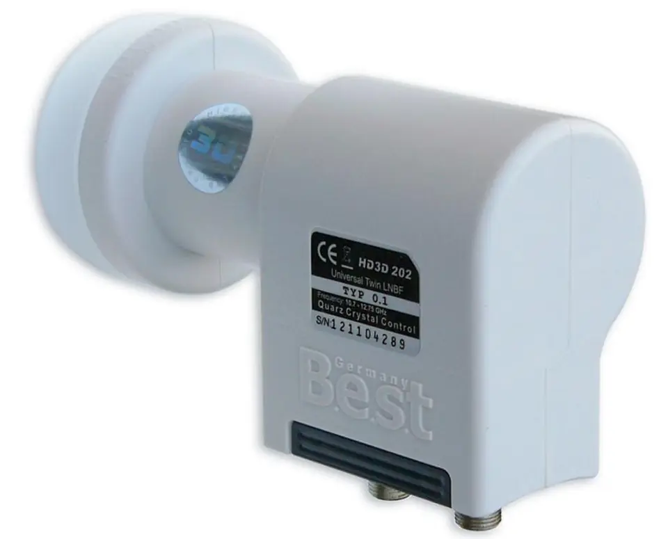 ⁨LNB Twin BEST HD3D 202 0.1dB⁩ w sklepie Wasserman.eu