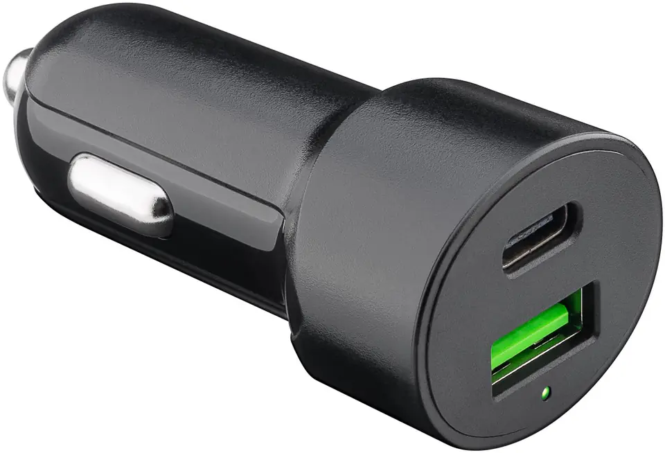 ⁨USB Car Charger USB-C PD QC 48W Goobay⁩ at Wasserman.eu