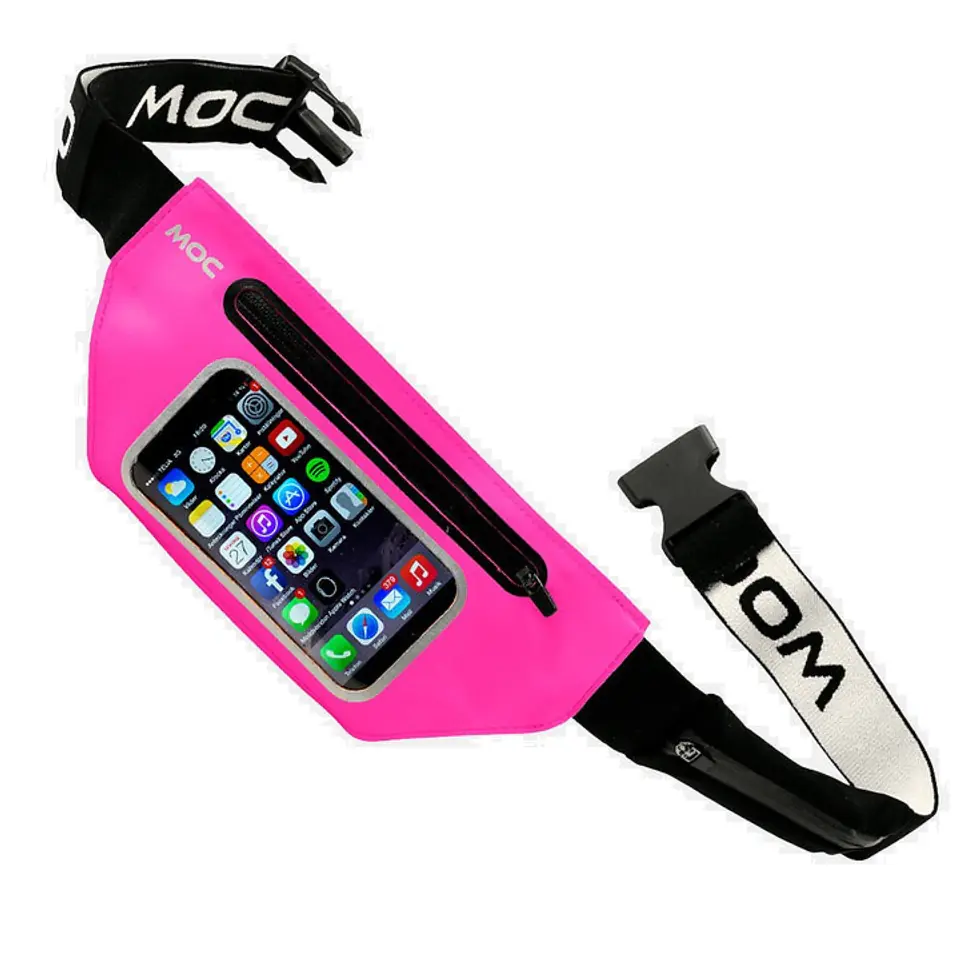 ⁨Waist Bag MOC pink Sports kidney sachet Tel.⁩ at Wasserman.eu