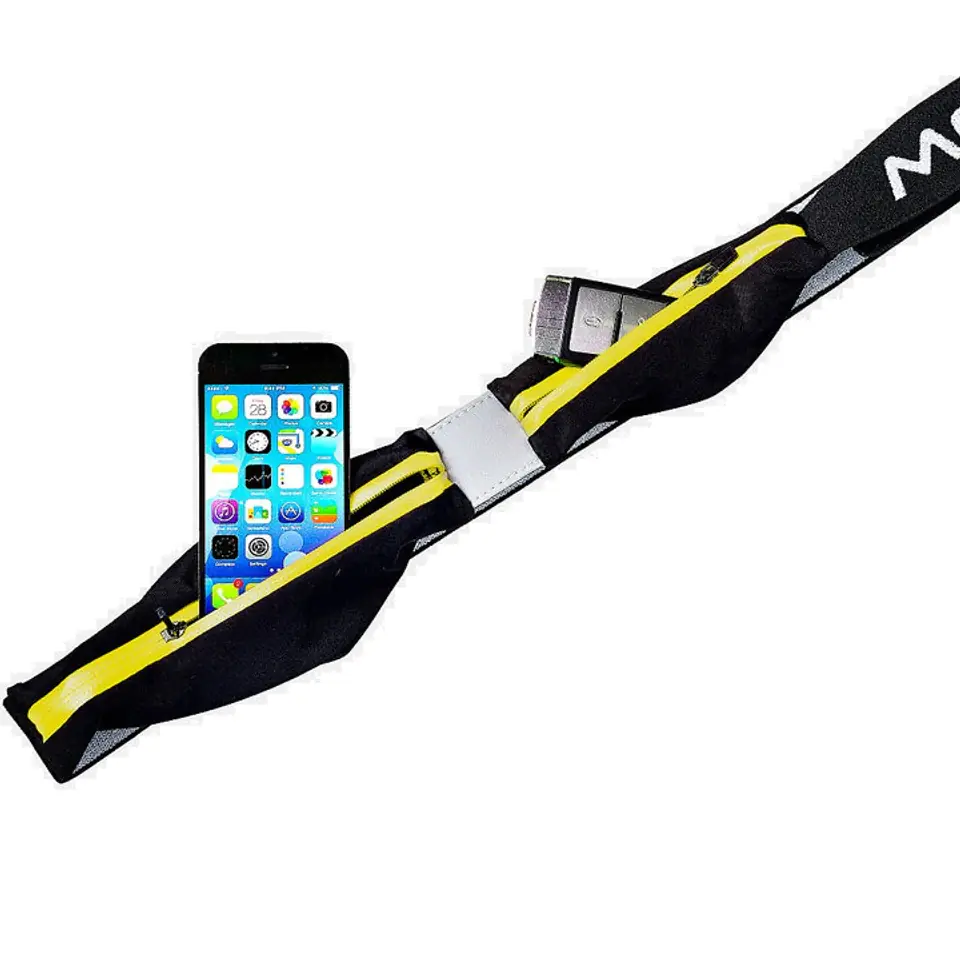 ⁨Expandable Waist Bag yellow Sports Sachet Tel.⁩ at Wasserman.eu
