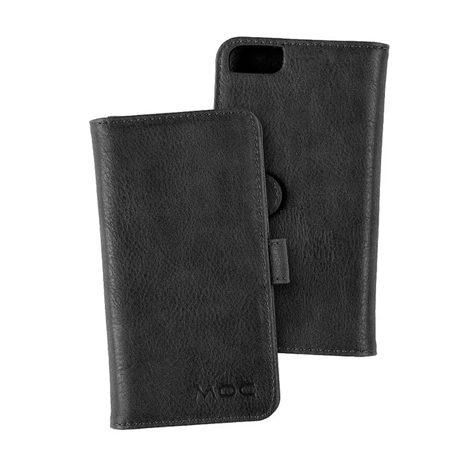 ⁨Portfel na telefon MOC Velcro Wallet Black⁩ w sklepie Wasserman.eu