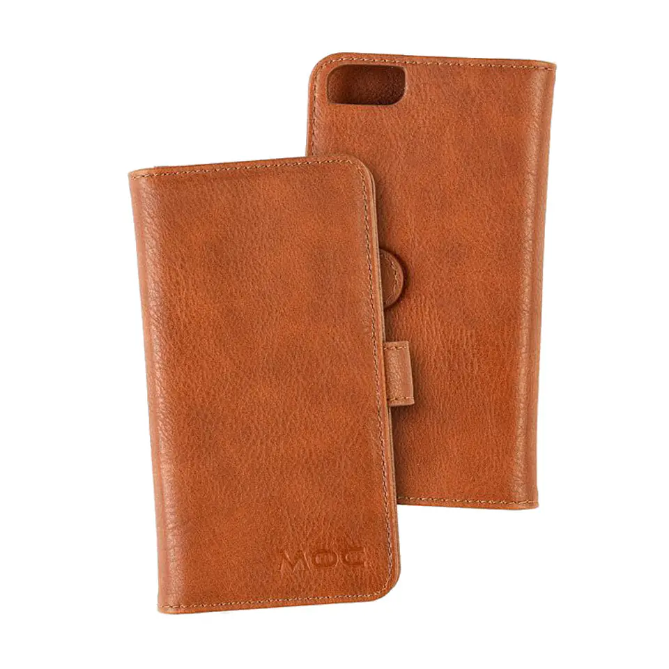 ⁨Portfel na telefon MOC Velcro Wallet Brown⁩ at Wasserman.eu