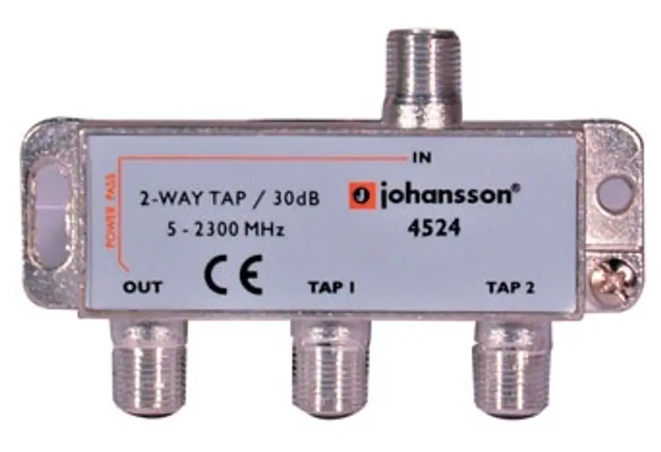 ⁨2 WAY TAP Tap 2-fold Johansson 30 dB 4524⁩ at Wasserman.eu