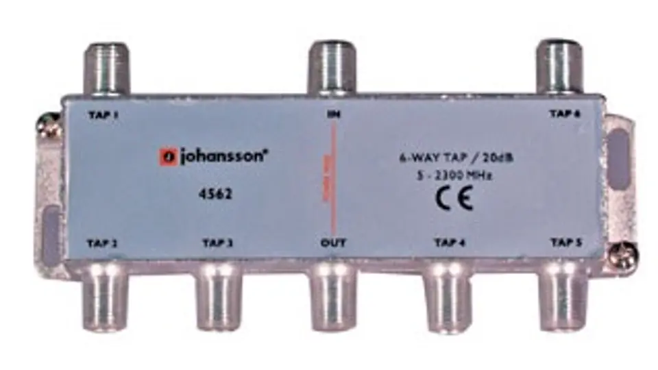 ⁨6 WAY TAP Johansson 6x 20 dB 4562⁩ at Wasserman.eu