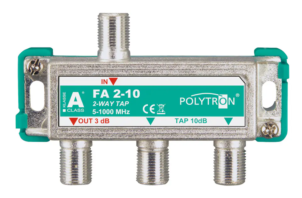 ⁨Odgałęźnik Polytron 2-krotny 10dB 5-1000 FA 2-10⁩ w sklepie Wasserman.eu