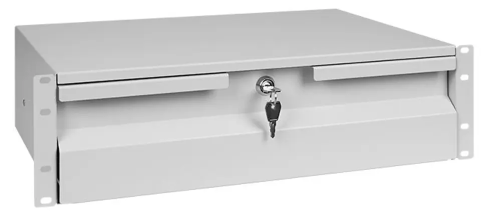 Szuflada do szaf Rack 19'' Spacetronik 3U Szara w sklepie Wasserman.eu