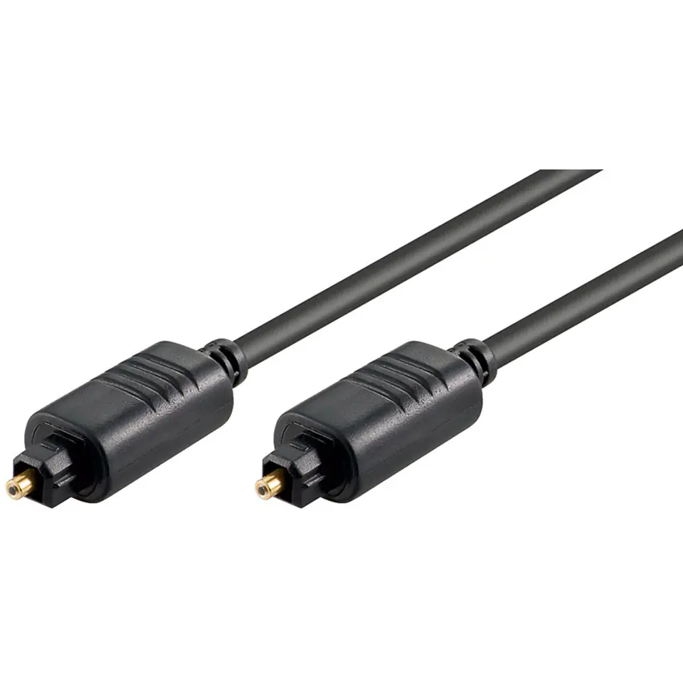 ⁨Optical cable Toslink T-T 5.0mm Goobay - 10m⁩ at Wasserman.eu