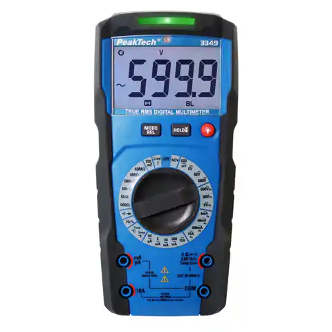 ⁨Digital multimeter 10A 600V diode PeakTech 3349⁩ at Wasserman.eu