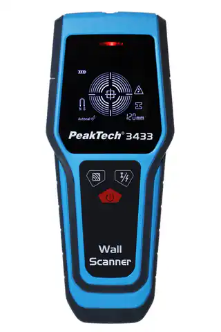 ⁨Detektor kabli metalu drewna PeakTech 3433⁩ w sklepie Wasserman.eu