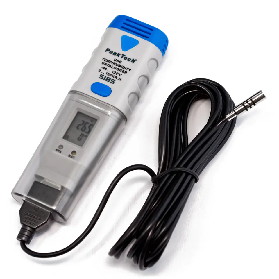 ⁨USB Temp Meter PeakTech 5185⁩ at Wasserman.eu