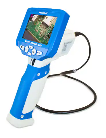 ⁨Cyfrowy Video Boroskop Endoskop LCD PeakTech 5600⁩ w sklepie Wasserman.eu