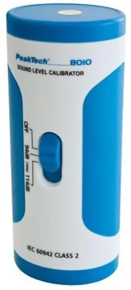 PeakTech 8010 extreme sound calibrator at Wasserman.eu