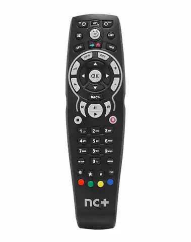 ⁨NC+ TV remote control - universal original⁩ at Wasserman.eu
