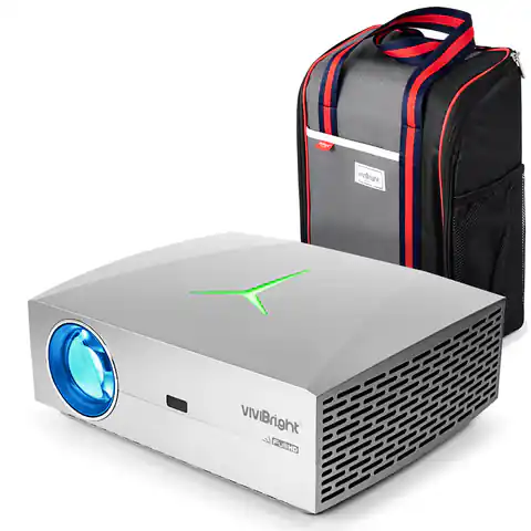 ⁨Projektor LED Vivibright F40 1080p z pokrowcem⁩ w sklepie Wasserman.eu