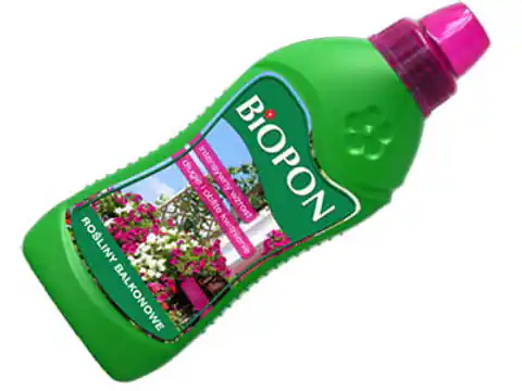 ⁨Biopon fertilizer for balcony plants, liquid 1L⁩ at Wasserman.eu