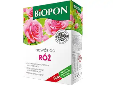 ⁨Nawóz Biopon do róż granulat 1kg⁩ w sklepie Wasserman.eu