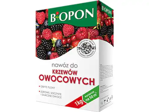 ⁨Nawóz Biopon do krzewów owocowych 1kg⁩ w sklepie Wasserman.eu