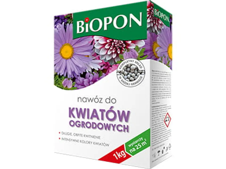 ⁨Biopon fertilizer for garden flowers 1 kg⁩ at Wasserman.eu