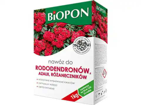 ⁨Nawóz Biopon. Rododendron, azalia, różanecznik 1kg 86025⁩ w sklepie Wasserman.eu