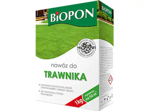 ⁨Nawóz do trawy Biopon granulat 1kg 8635⁩ w sklepie Wasserman.eu