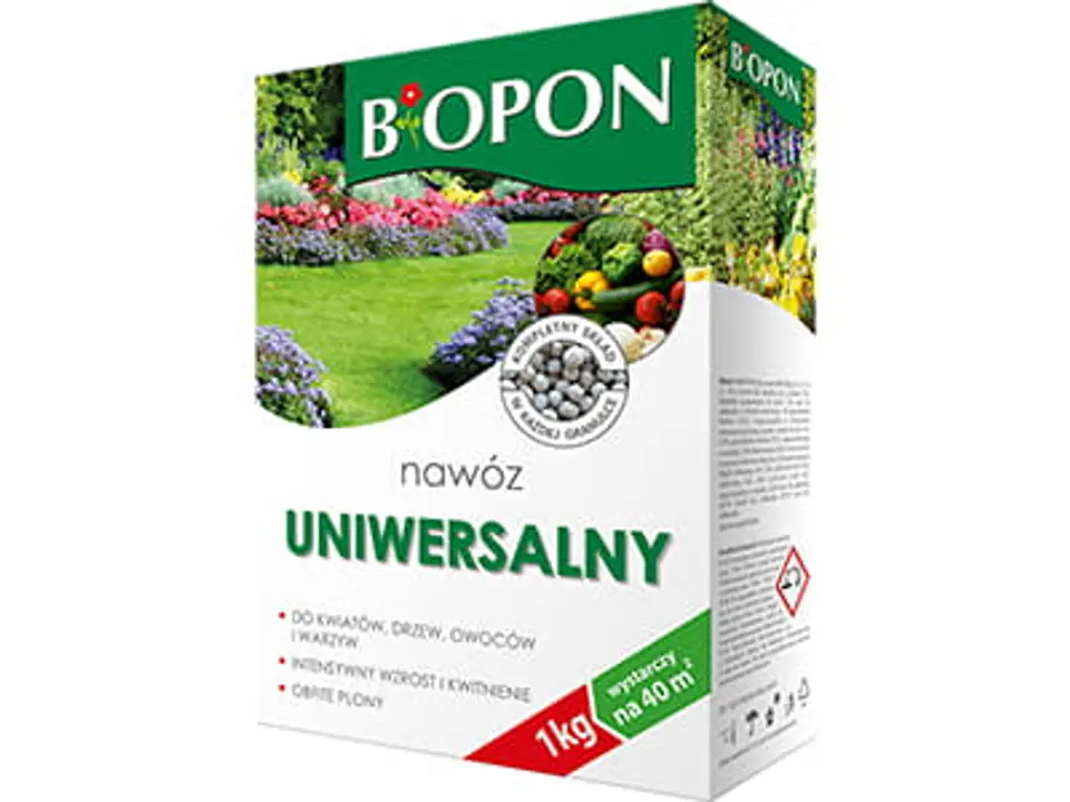 ⁨Nawóz Biopon uniwersalny granulat 1kg 8644⁩ w sklepie Wasserman.eu