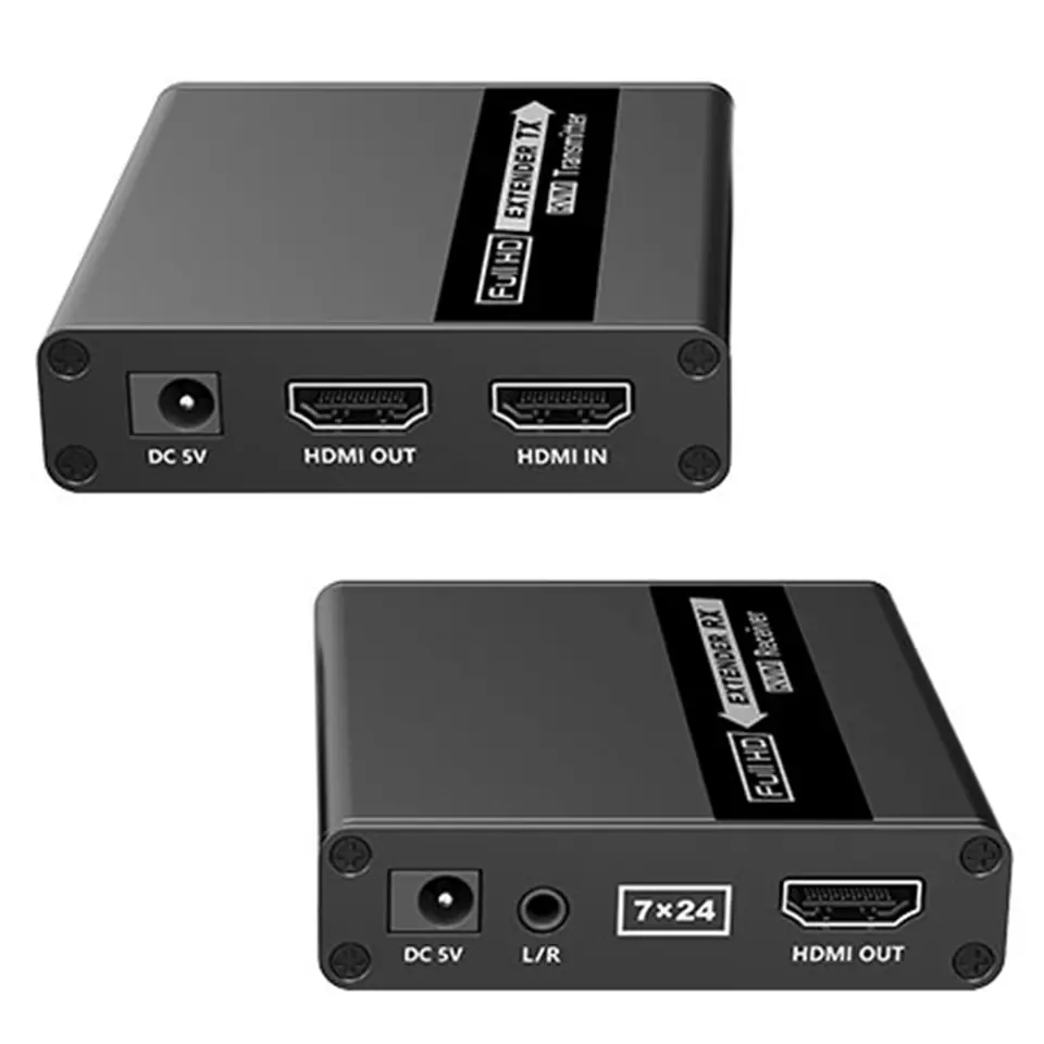 ⁨HDMI to LAN Converter Spacetronik SPH-HLC7 KVM⁩ at Wasserman.eu