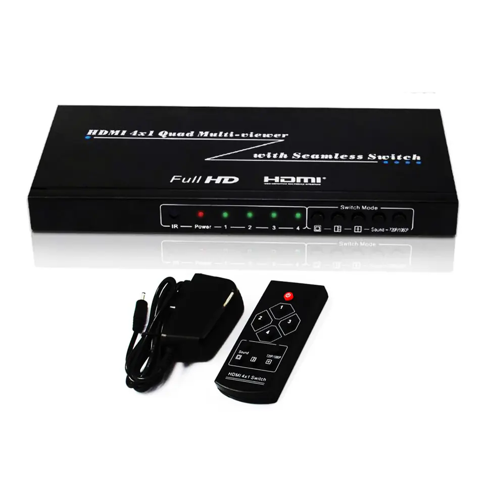 ⁨Multi-Viewer HDMI 4/1 PIP Spacetronik SPH-MV41PIP⁩ w sklepie Wasserman.eu