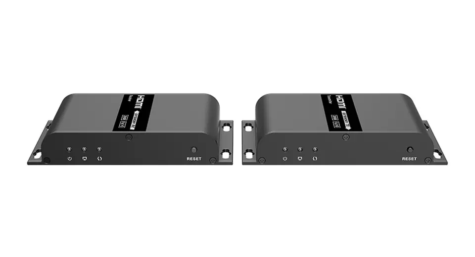 ⁨Konwerter HDMI na światłowód +IR SPH-OHIPV4 zestaw⁩ w sklepie Wasserman.eu