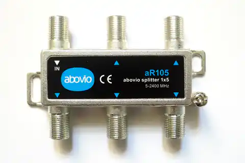 ⁨Rozgałęźnik Abovio 5-drożny AR 105 5-2400 MHz⁩ w sklepie Wasserman.eu