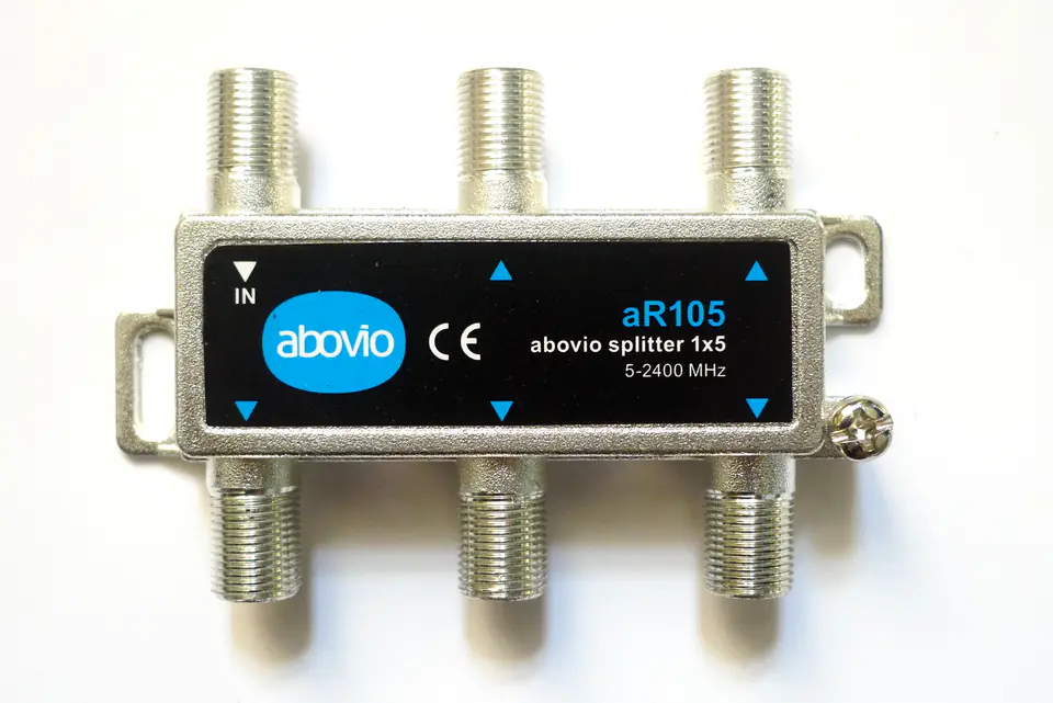 ⁨Rozgałęźnik Abovio 5-drożny AR 105 5-2400 MHz⁩ w sklepie Wasserman.eu