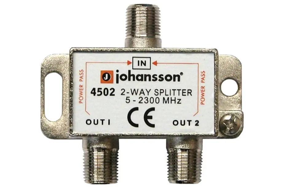 ⁨2-way splitter Johansson Typ.4502⁩ at Wasserman.eu