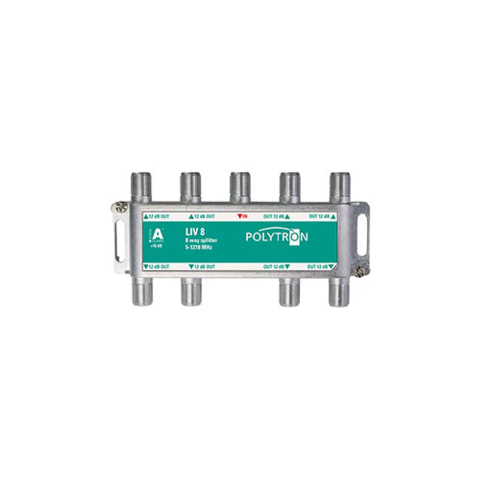 ⁨DVB-C splitter 5-1218 MHz LIV 8 Polytron⁩ at Wasserman.eu