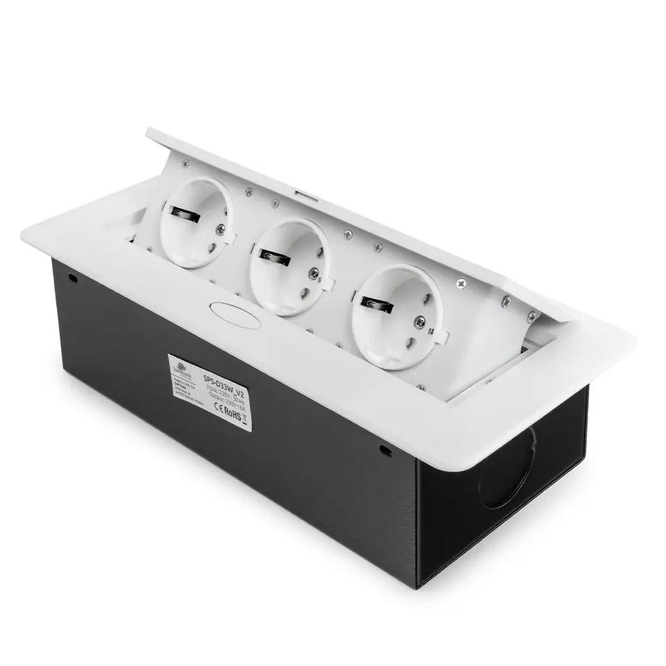 ⁨Opening table socket Spacetronik SPS-D33W V2⁩ at Wasserman.eu