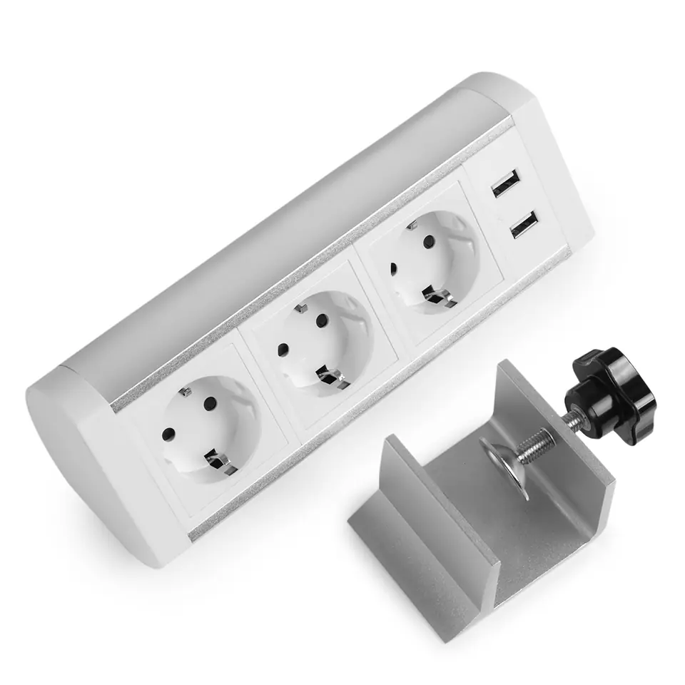 ⁨Countertop socket Spacetronik SPS-T35WS V2⁩ at Wasserman.eu