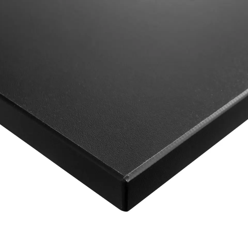⁨Blat biurka uniwersalny 100x60x1,8 cm Czarny P⁩ w sklepie Wasserman.eu