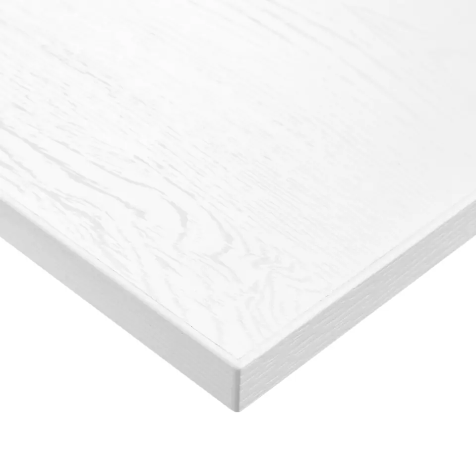 ⁨Blat biurka uniwersalny 130x65x1.8 cm Biały Alaska⁩ w sklepie Wasserman.eu