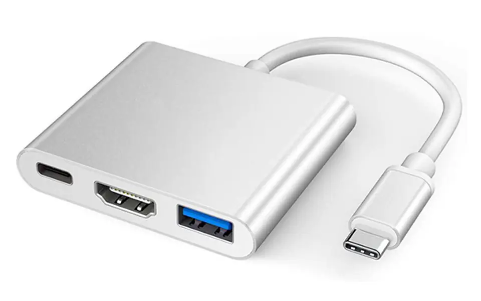 ⁨Multiport USB-C to HDMI + USB + USB-C SPU-M05⁩ at Wasserman.eu