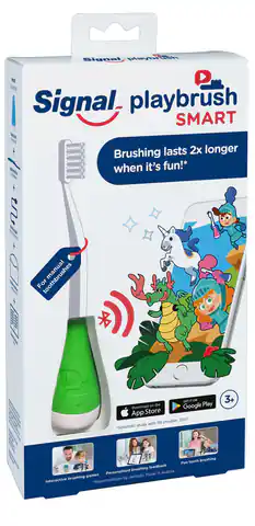 ⁨Playbrush SMART nasadka z szczotką do zębów Green⁩ w sklepie Wasserman.eu