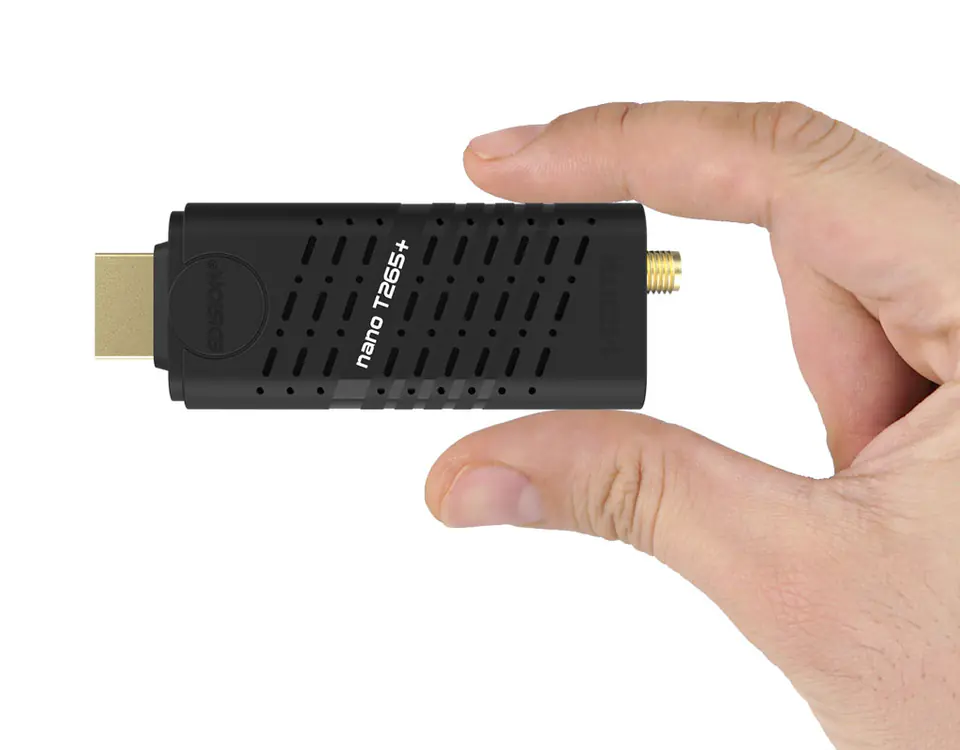 Tuner naziemny DVB-T2/C EDISION NANO T265+ USB-C w sklepie Wasserman.eu