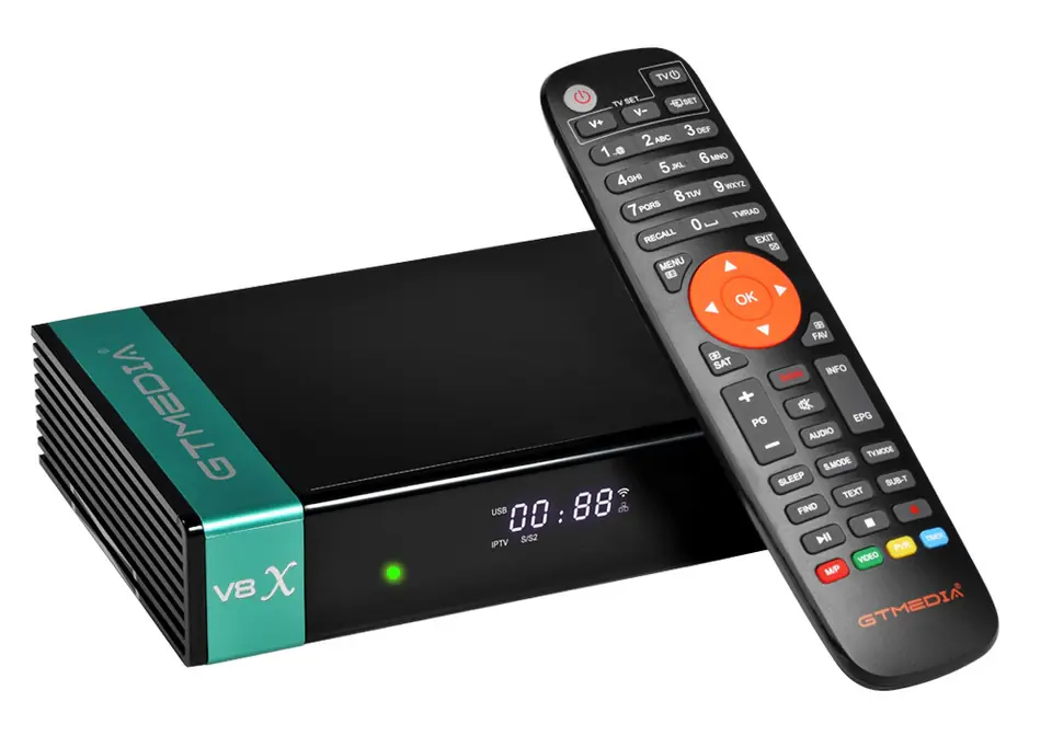 Tuner GTMedia Freesat V8X DVB-S2/S2X WiFi im Wasserman.eu
